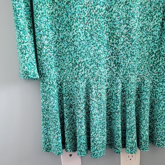 Michael Kors Teal Midi Dress 👗 - Picture 4 of 5
